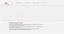 Desktop Screenshot of mohajl.com